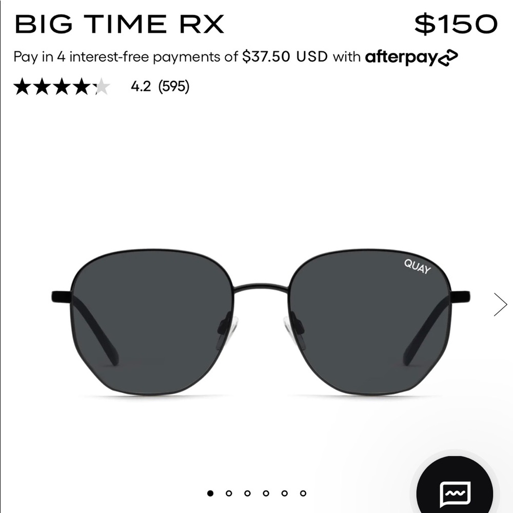 Quay sunglasses (Big Time RX)